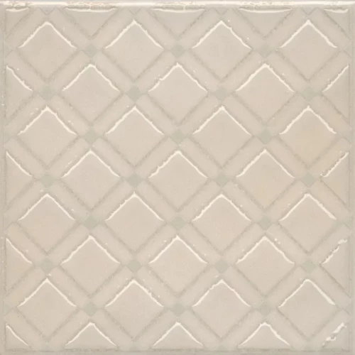 Керамогранит Kerama Marazzi Бахия 1 Декор глянцевый светло-бежевый KMD3STA013GN 9,8x9,8 см