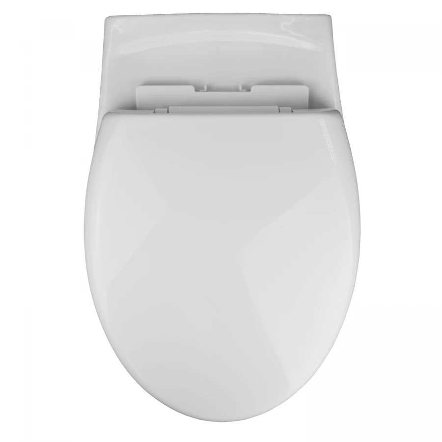 Унитаз подвесной Azario Stella безободковый с быстросъемным сидением микролифт белый AZ-VT005+AZ-VT005sc 37х40х55 см