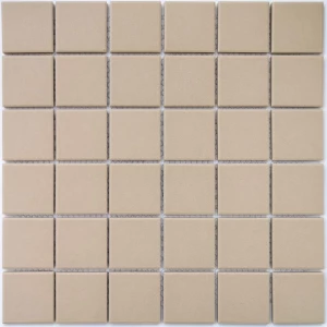 Мозаика Bonaparte Керамогранитная мозаика Arene Beige 48х48 противоскользящая матовая бежевая 30,6х30,6 см