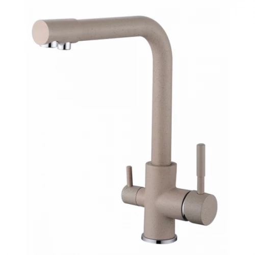 Смеситель для кухонной мойки Viko V-5014 бежевый