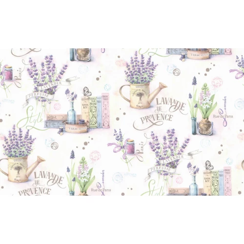 Обои флизелиновые Palitra Home HomeColor Lavande розовые HC71985-56 1,06х10,05 м