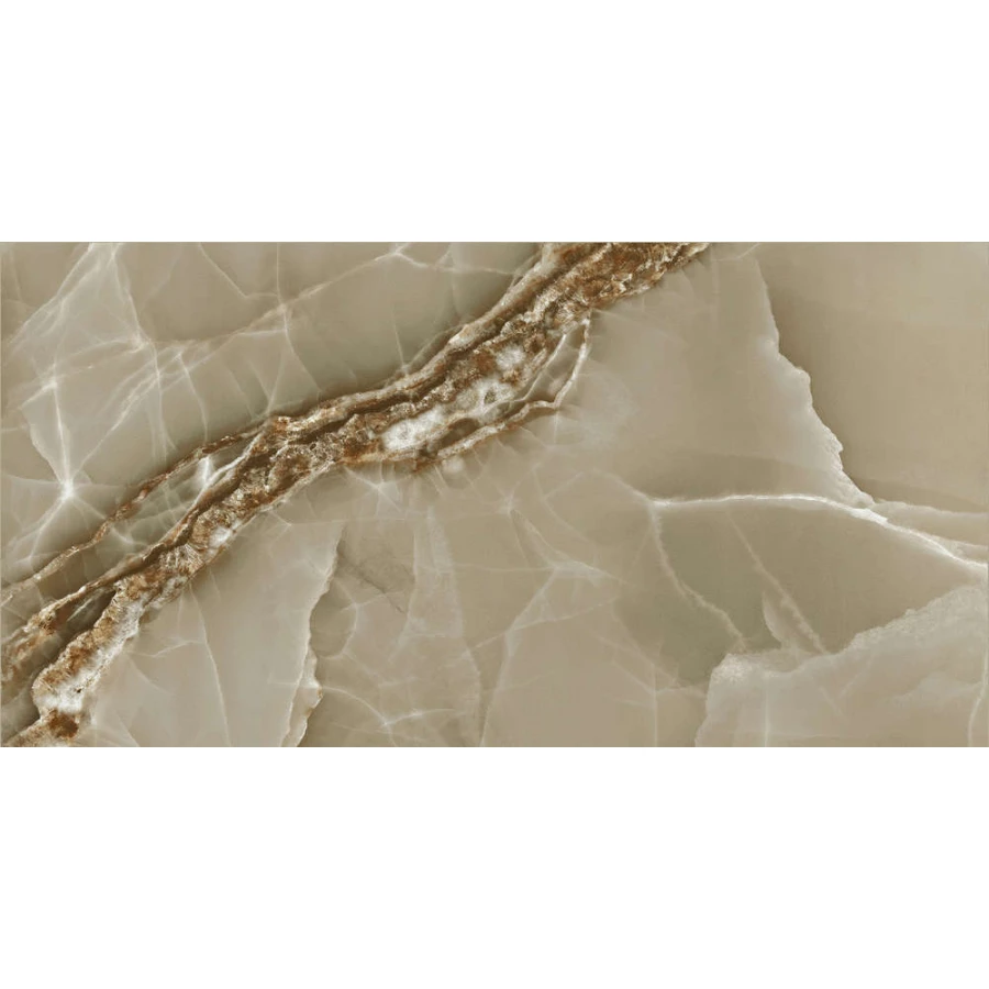 Керамогранит ITC Agate Coffe Polished глянцевый коричневый 120х60 см