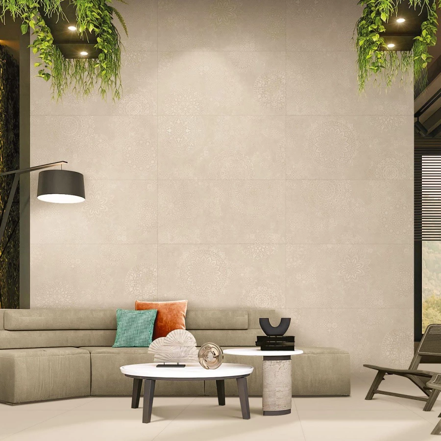 Керамогранит Neodom Stone Egypt Gris Decor Matt Shape матовый серый N40034 120х60 см