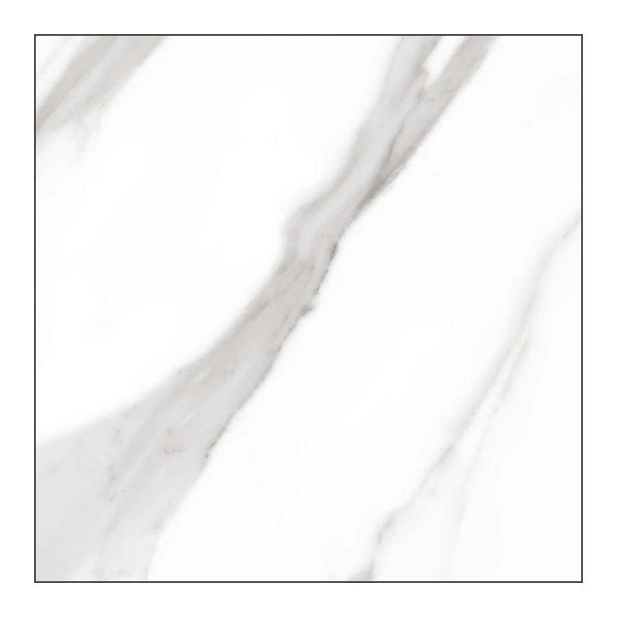 Керамогранит Global Tile Triumph грес глазурованный белый 60*60 см