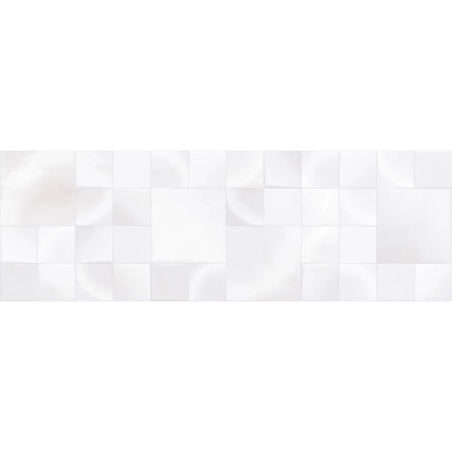 Плитка настенная Primavera Amore Silver Decor 02 glossy DG09-02 90х30 см