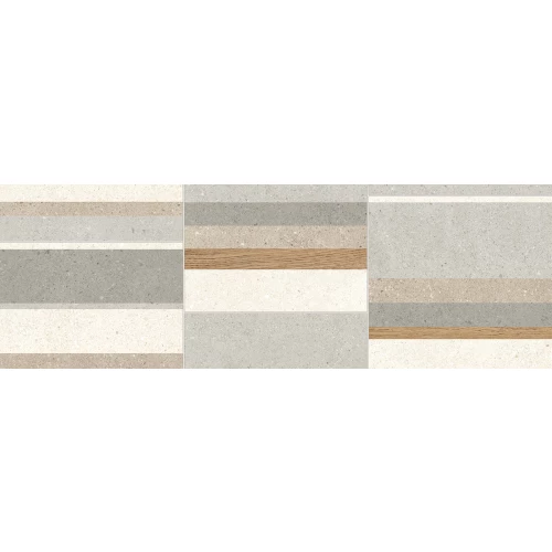 Плитка настенная ALMA Ceramica Angola матовая серая TWU3090AGL14R 90х30 см