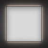 Зеркало Wellsee LED-подсветка фоновая интерьерная форма квадратная 172200340 50х50 см