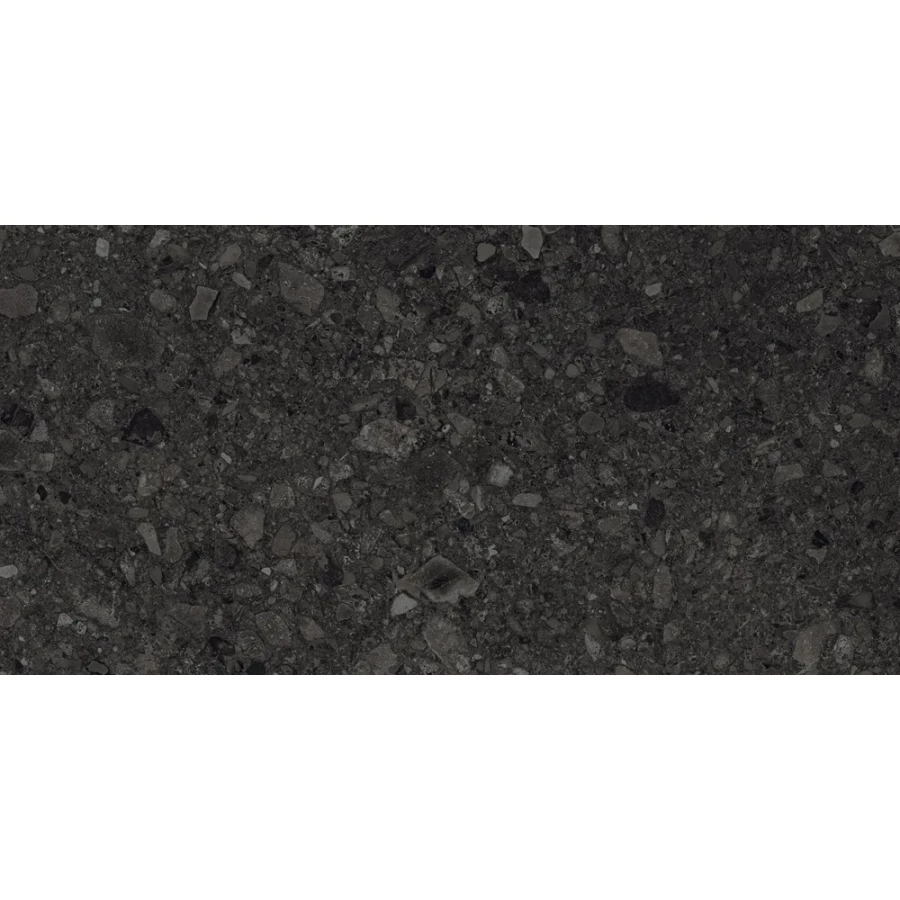 Керамогранит Duna Ceppo Di Nero GHR карвинг черный RP-238601 120х60 см