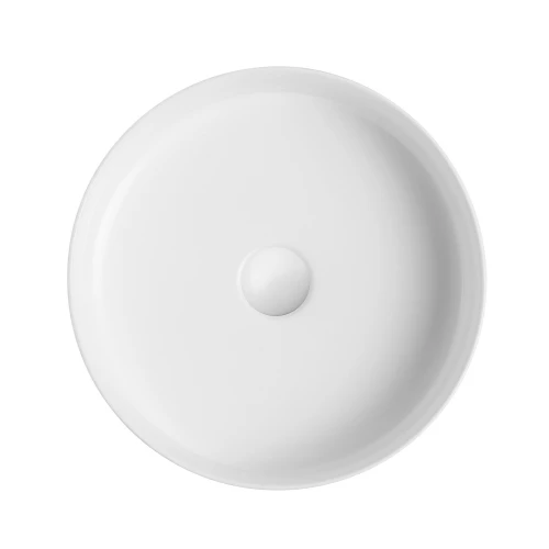 Раковина накладная Abber Bequem белая AC2118