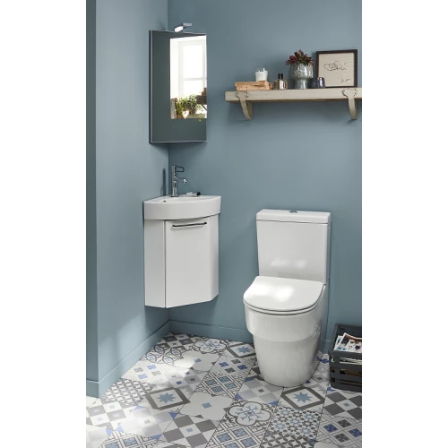 Раковина угловая Jacob Delafon Odeon Rive Gauche белый EGP112-00