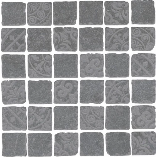 Керамогранит Kerama Marazzi Про Фьюче Декор мозаичный матовый темно-серый SBM007\DD6405 30x30 см