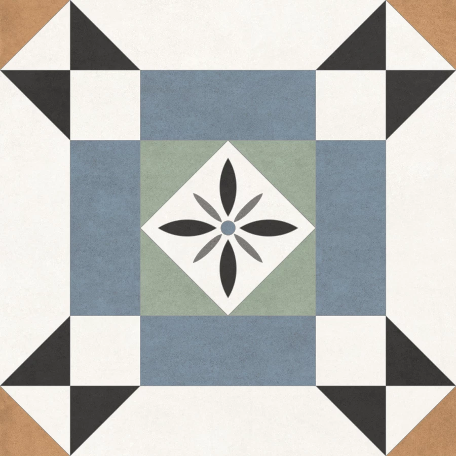 Керамогранит New Trend Design Art Mix 2 матовый многоцветный GP2020DMX23 20х20 см