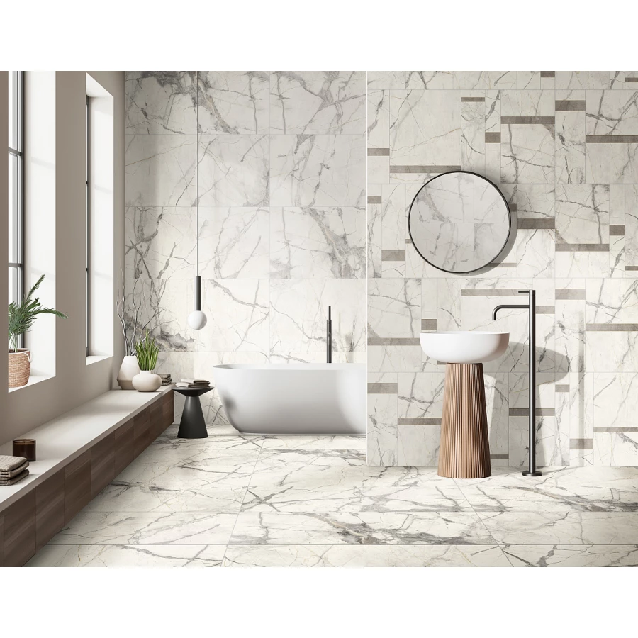 Керамогранит Azteca Pav. Invisible nat white 120х60 см