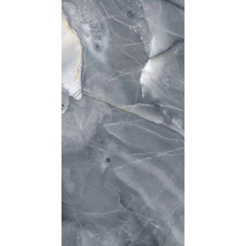 Керамогранит Global Tile Aristocrat глянцевый темно-серый GT1206015309PR 120х60 см