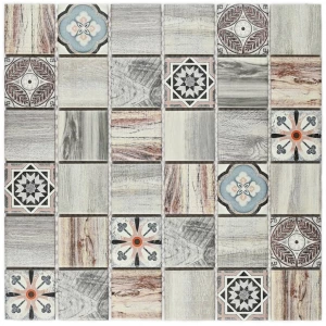 Мозаика Bonaparte Керамогранитная мозаика Ibiza 48х48 матовая многоцветная 30,6х30,6 см