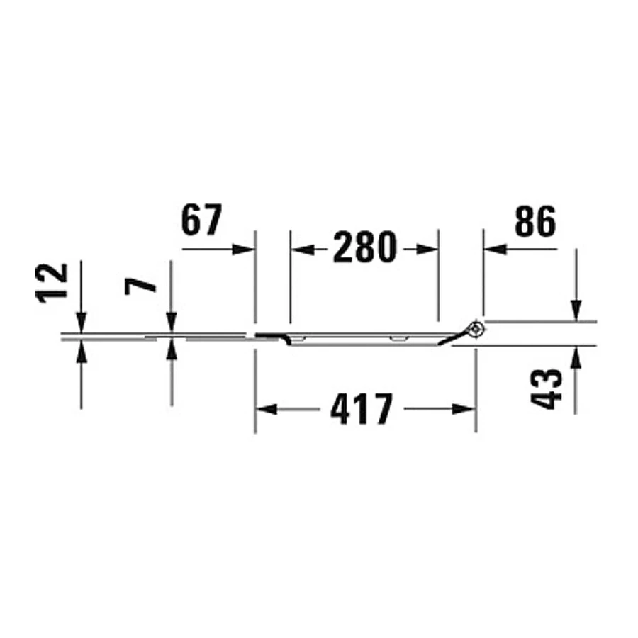 Крышка-сиденье Duravit DuraStyle SoftClose 63790000