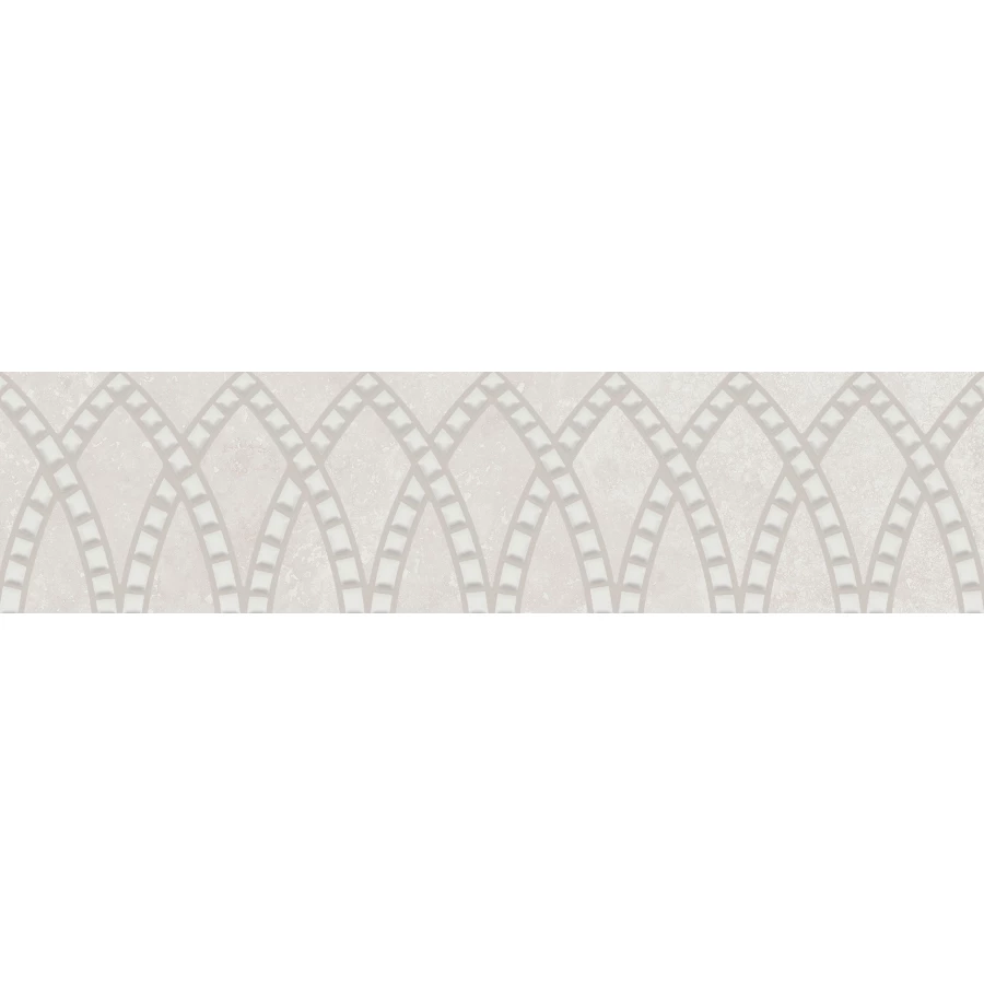 Бордюр Kerama Marazzi Литос обрезной матовый серый светлый KMB3STA020BR 30x7,2 см
