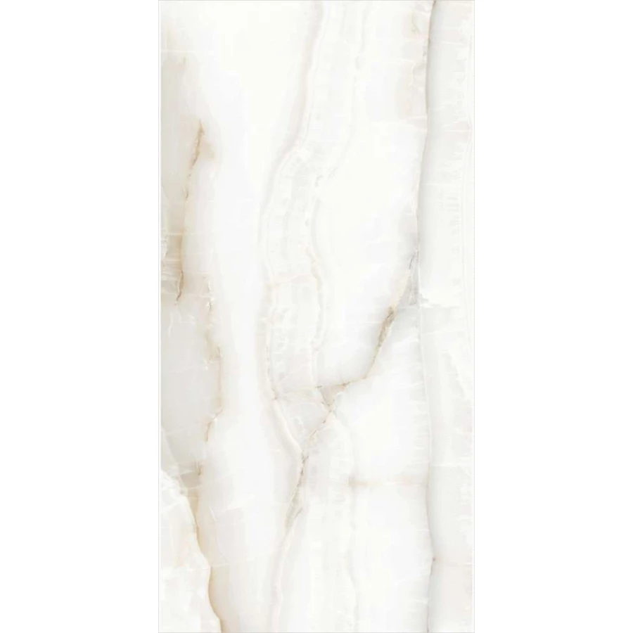 Керамогранит Global Tile Lonic_GT Белый полированный GT120603803PR 120х60 см