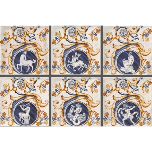 Плитка настенная Mainzu Centro Mitologic PT02740 многоцветный 20x20