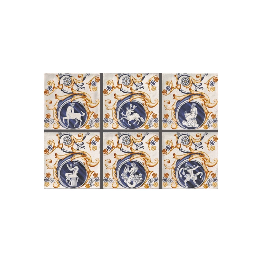 Плитка настенная Mainzu Centro Mitologic PT02740 многоцветный 20x20