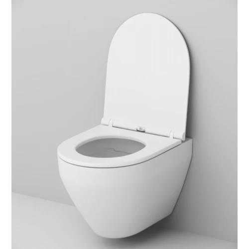 Унитаз подвесной Am Pm Spirit V2.0 безободковый FlashClean без сиденья C701700WH