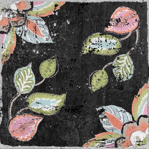 Керамогранит Nanda Tiles Florentina Elisa полуматовый черный 15х15 см