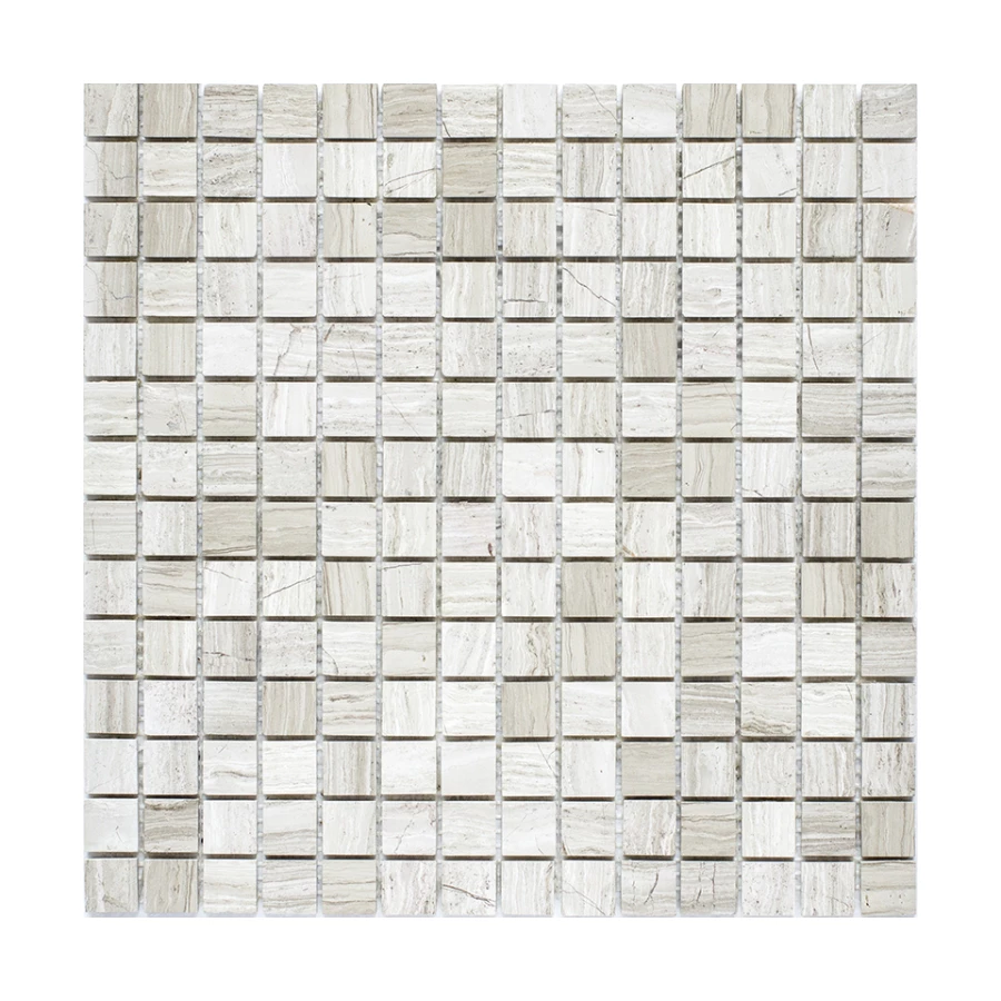 Мозаика Starmosaic Grey Polished нат. мрамор 30,5х30,5 см