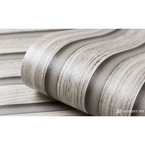 Обои флизелиновые Аспект Рейки серые 30276-28 1,06х10,05 м