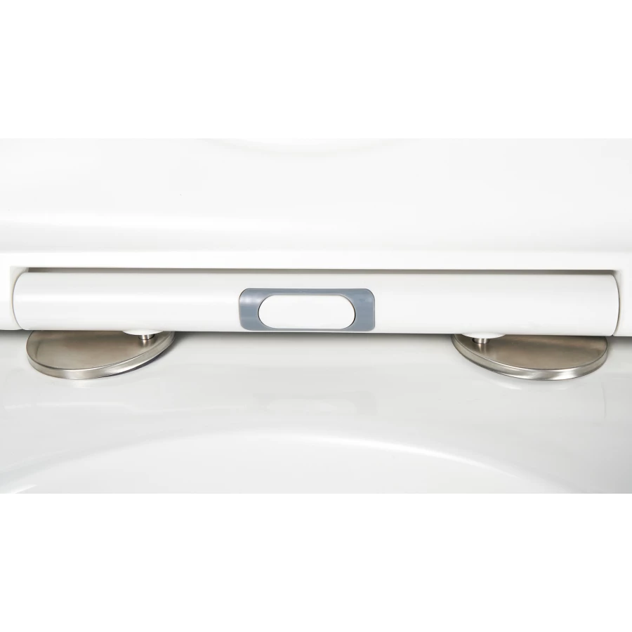 Унитаз подвесной безободковый Creto Cer C5 с крышкой сиденьем микролифт белый 1005-005Cer-С5W