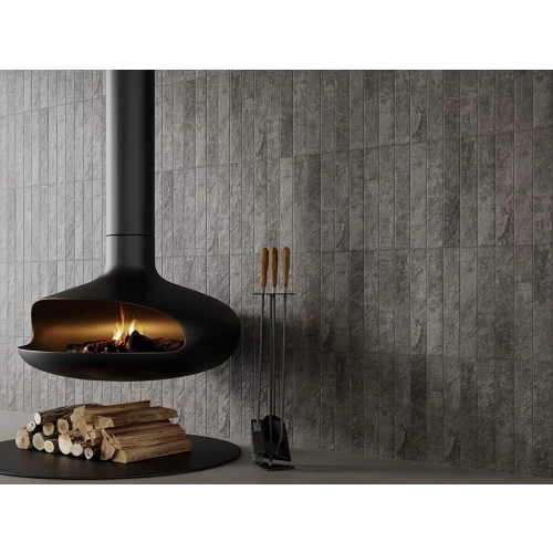 Плитка фасадная Paradyz Carrizo Basalt Elewacja Struktura Mat B1a матовая коричневая 39,7x6,5 см