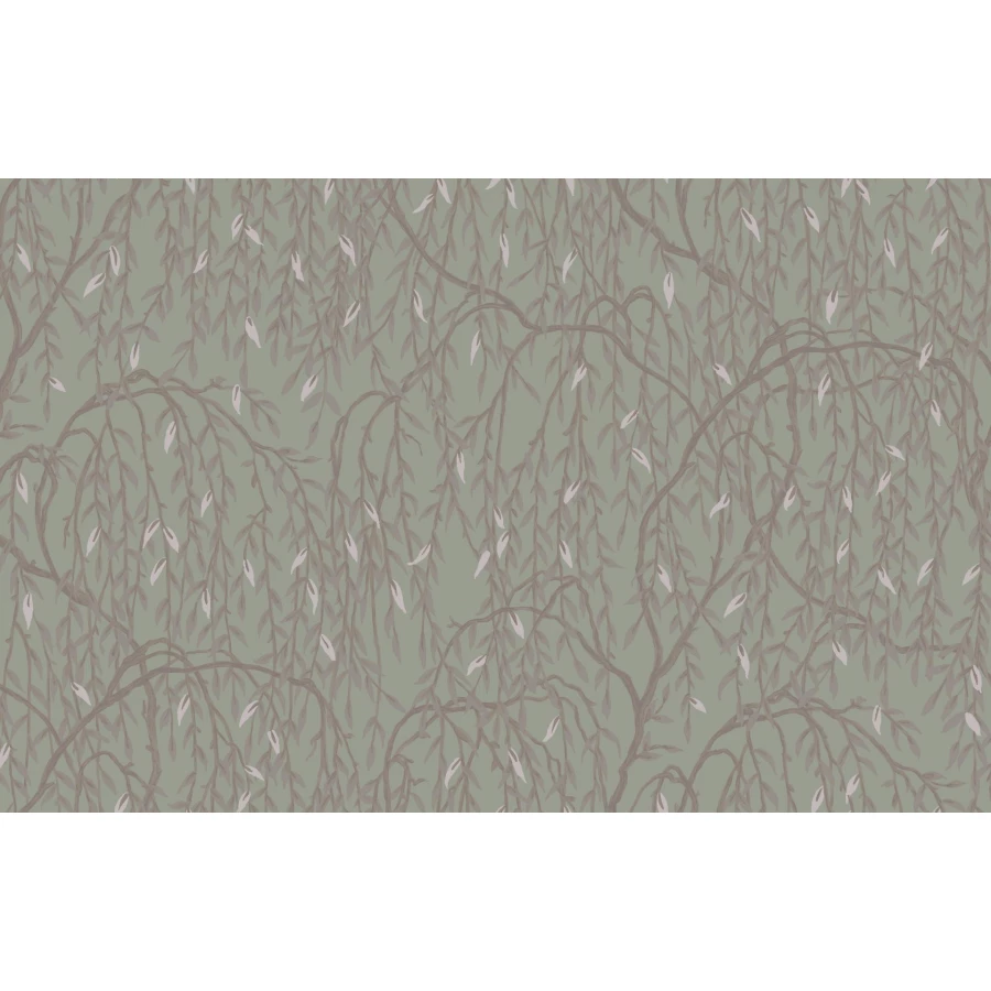 Обои флизелин Hygge Roll Nature Зеленый Коричневый Hg38 005 10,05x1,00 м