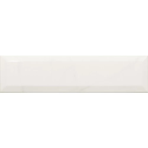 Плитка керамическая Equipe Каррара Метро / Carrara Metro глянцевая белая 23085 30х7,5 см
