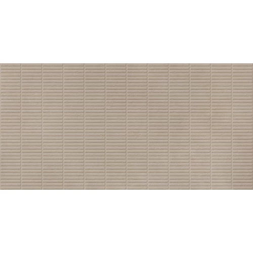Керамогранит LCM Невел Чип серо-коричневый / Nevel Taupe Chip матовый карвинг 60120NEV21M 120х60 см