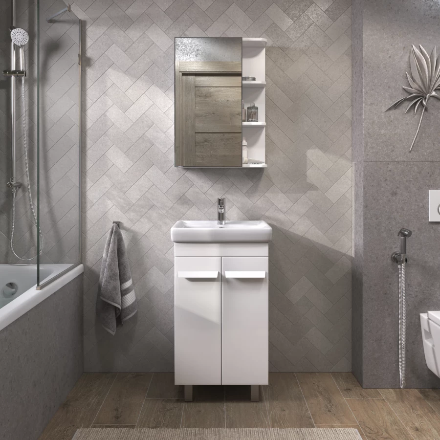 Зеркало шкаф Vigo Nova 500 навесной zsh.NOV.50 50x70 см