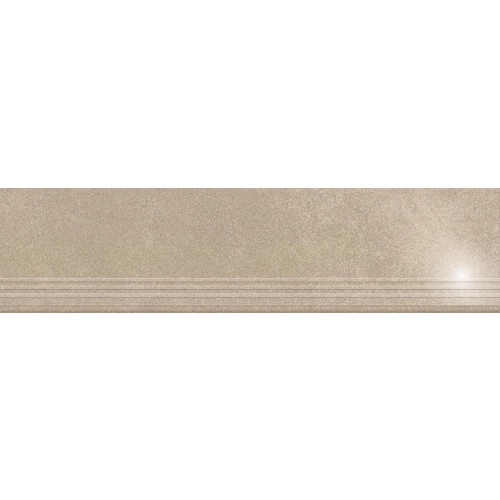 Ступень Керамика Будущего Кодру бежевый полированный с насечками PR120х30 см