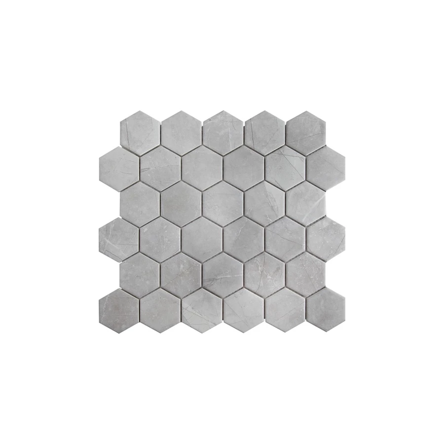 Мозаика Starmosaic Керамическая мозаика матовая серая PMMT82457 28,2х27,1 см