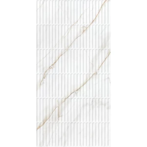 Керамогранит Creanza Selva Gold Decor Carving Pro белый CP4004-D 120х60 см