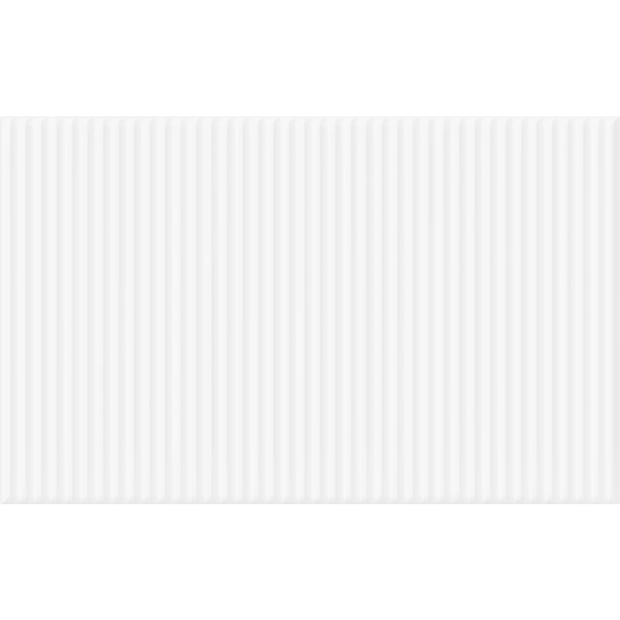 Плитка настенная Шахтинская плитка Спин низ 03 глянцевая белая 010100001569 40х25 см