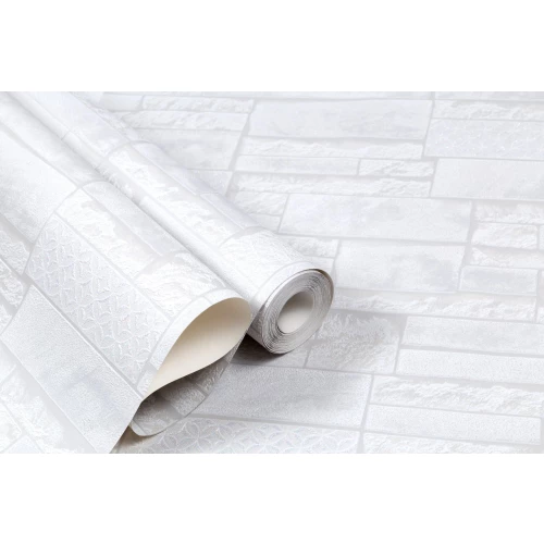 Обои виниловые Palitra Home Antic HomeColor бежевые HC11058-11 0,53х10,05 м