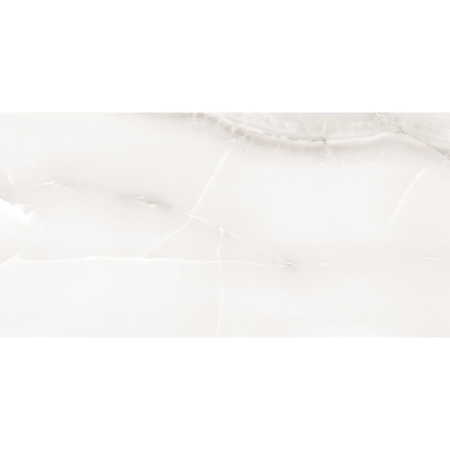 Керамогранит Cersanit Futura тонкий Lumina Onyx полированный светло серый ректификат A17128 120х60 см