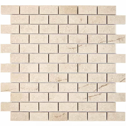 Мозаика из керамогранита Pixel mosaic Керамическая мозаика чип 23х48 мм сетка Pix602 30х30 см