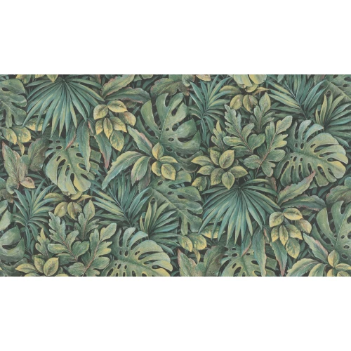 Обои винил на флизелине Marburg Botanica Желтый Черный Зеленый 33004 10,05x1,06 м