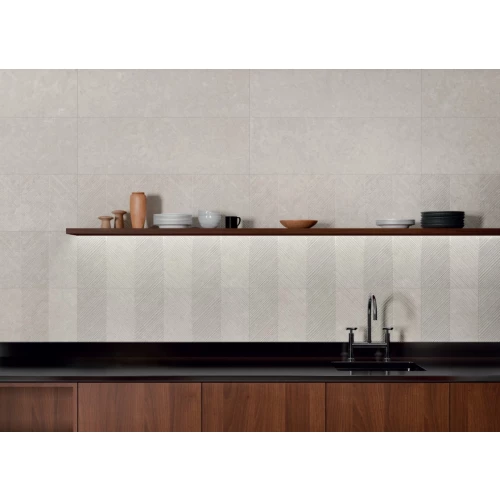 Плитка керамическая Peronda Гхент Силвер Децор Сп / Ghent Silver Decor SP матовая серая 40350 100х33,3 см