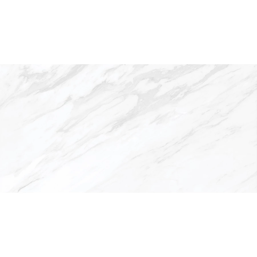 Керамогранит Cersanit Futura тонкий Classy Marble полированный белый ректификат A17120 120х60 см