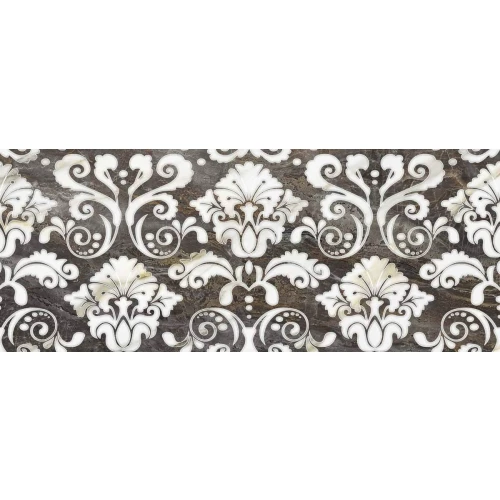 Плитка настенная Unicer Sublime Декор Damasco Calacata глянцевая серыя AC2499 58х23,5 см