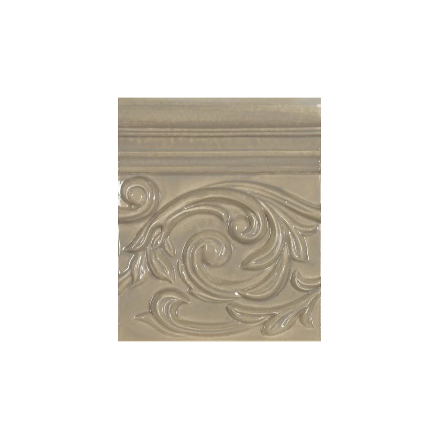 Плитка настенная Ape Ceramica Vintage Decor Poesia Vison глянцевая коричневая A021971 17,8х15 см