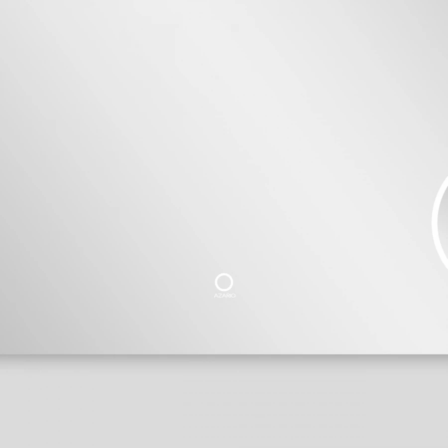 Зеркало Azario Alma сенсорный выключатель с функцией диммера увеличительное зеркало часы AZ-Z-033CS 100х70 см