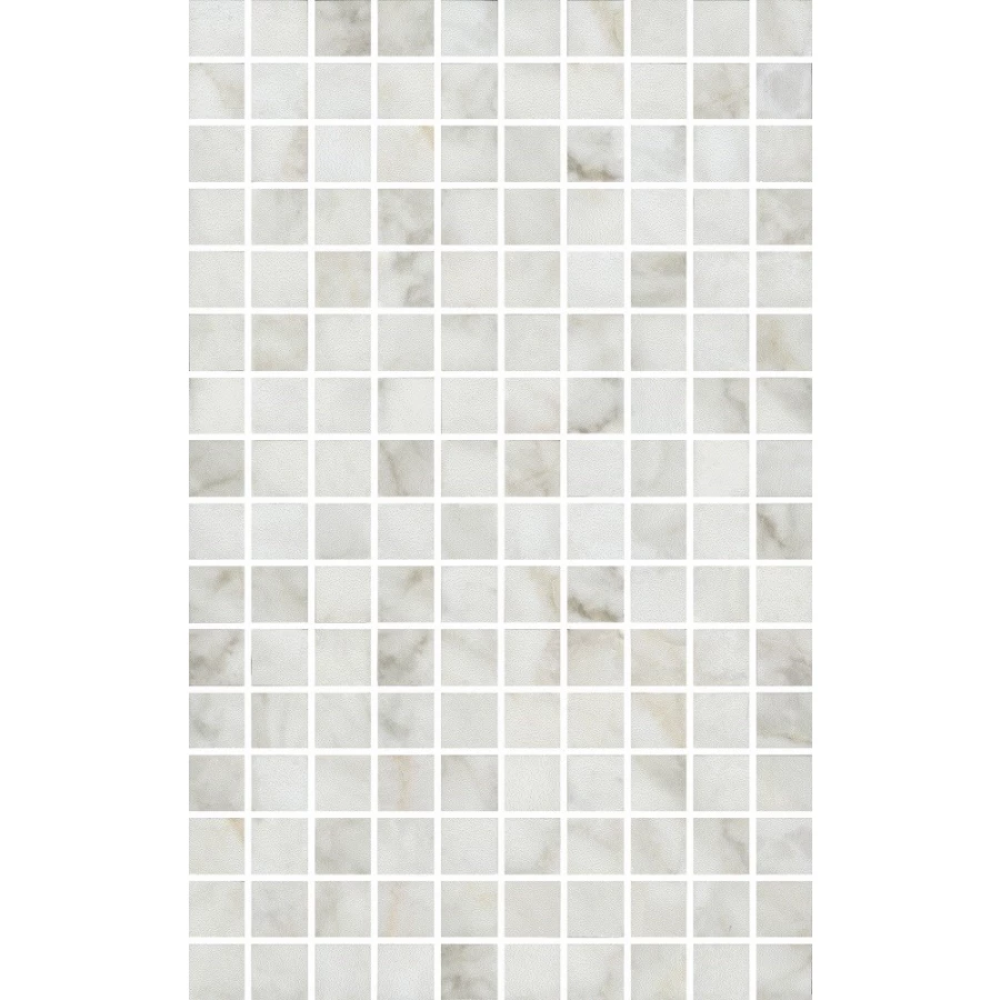 Плитка настенная Kerama Marazzi Кантата Декор мозаичный глянцевый белый MM6432 40х25 см