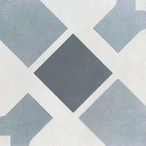 Керамогранит Harmony Peronda Havana White Cross серо-черный 3386037270 22,3x22,3 см