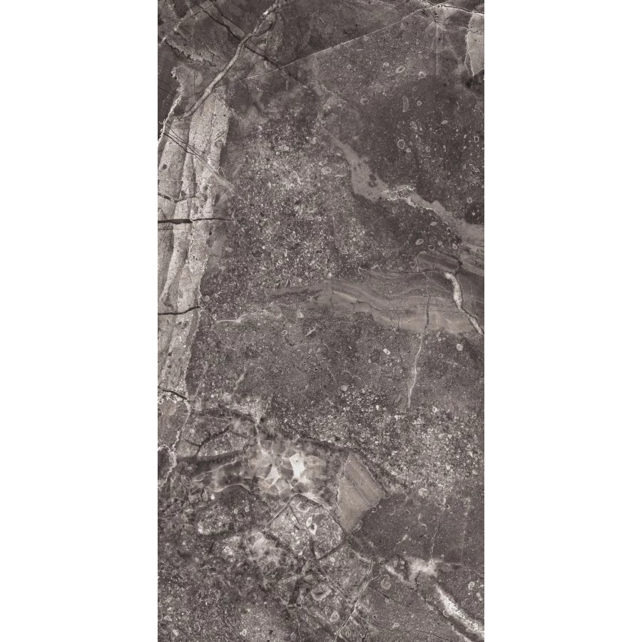 Керамогранит Bonaparte Arles Dark Grey Pol Rect серый 120х60 см